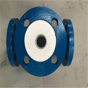 Customized Industrial Corrosion Carbon Steel 304 PTFE Lined Tee