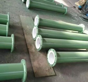 PFA spray coating pipe