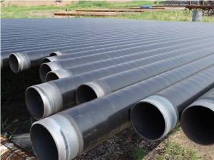 3PE Coated ASTM A106 Sømløs Carbon Steel Pipe