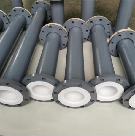 ptfe lined pipe with 1 fix flange 1 loose flange Featured Image