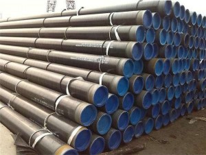 3PE Dilapisi ASTM A106 Seamless Carbon Steel Pipe