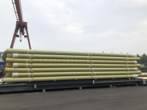 GRE pipe high-pressure fiberglass pipeline Class Anhydride and Class  Amine