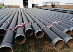 3PE Epoxy Coated Anti-corrosion SSAW / HSAW Steel Pipes