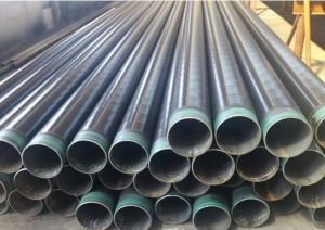 3PE Epoxy pinahiran Anti-kaagnasan SSAW / HSAW Steel Pipes