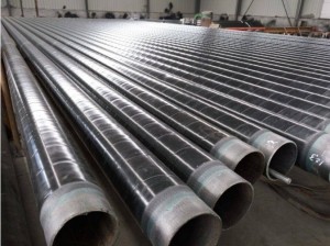 3PE Epoxy Coated Anti-corrosion SSAW / HSAW Steel Pipes