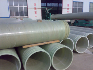FRP glasvezelversterkte 12 ″ HDPE-buisprijzen Kunststoffen die 10 inch HDPE-buis wikkelen