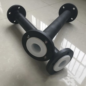 ASTM F1545-15A PTFE Lined Elbow Pipe Fitting