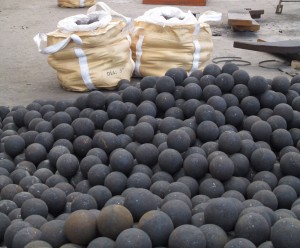Hot Rolling / Forged Grinding Steel Ball Used in Ball Mill