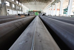 2015 1400 Tons LSAW X52 PLS1 Line Pipe project from Russia