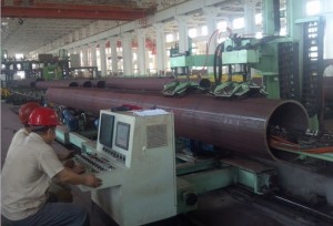 2015 1400 Tons LSAW X52 PLS1 Line Pipe project from Russia