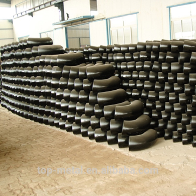 90degree elbow seamless butt welding carbon steel pipe fittings