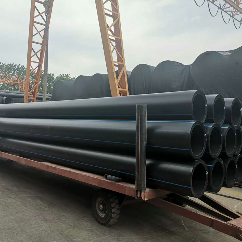 PE100 உயர் அடர்த்தி HDPE தண்ணீர் பிளாஸ்டிக் பாலிஎதிலீன் குழாய் தண்ணீர் விநியோகம்