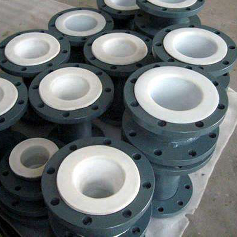 Carbon Steel Plastic PTFE Molded Lined Coated Steel Pipe Fitting