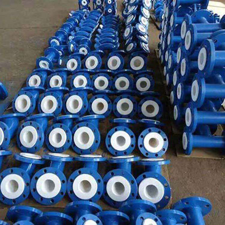 Customized High Quality PTFE Lined Pipes Elbow and Tee , reducer