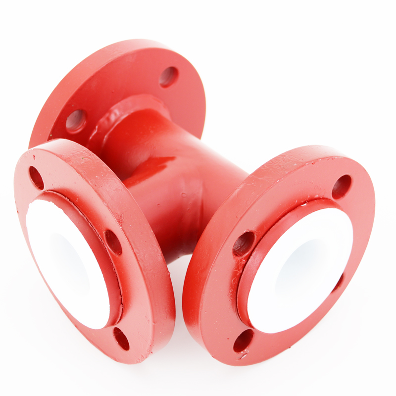 High Quality PTFE Lined Pipes Elbow and Tee , reducer customized