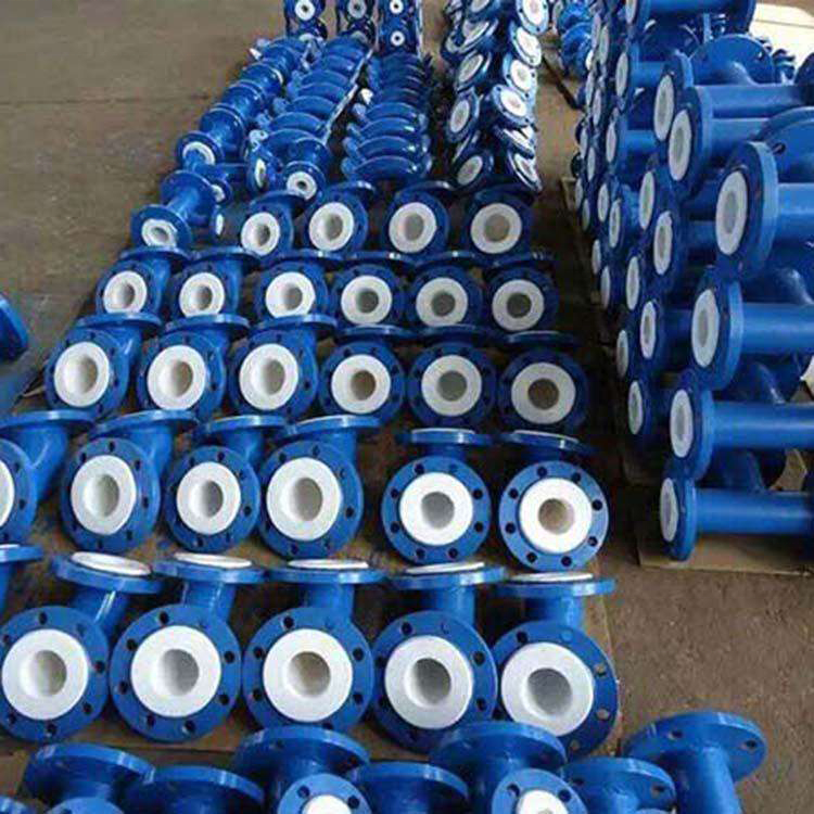 High Quality for Sand-filling Pipe - Carbon Steel Plastic PTFE Molded Lined Coated Steel Pipe Fitting – TOP-METAL detail pictures