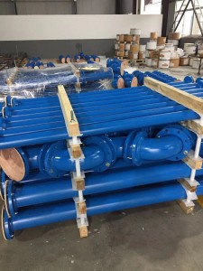 PTFE Lined Pipe with fixed or rotation flange