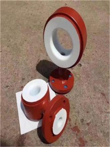 PTFE Lined Tee Ss400 SUS304 SUS316