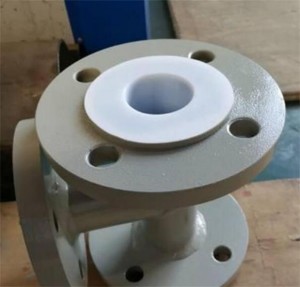 PTFE lined pipe fittings PTFE lined flanged pipe Elbow tee reducer with PTFE lined ASME B16.9