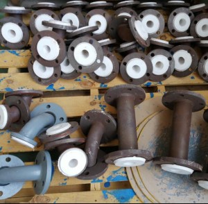 Steel PTFE Lined Elbow 45 Degree