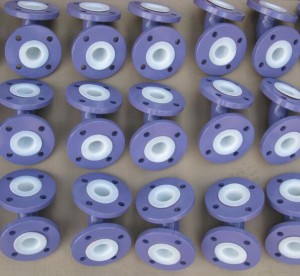 Steel PTFE Lined Elbow 45 Degree