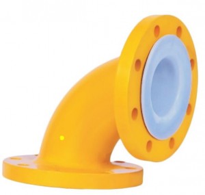 Chemical PTFE Lined Elbow 90 Degree