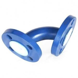 High Quality Customized PTFE Lined Pipes Elbow and Tee