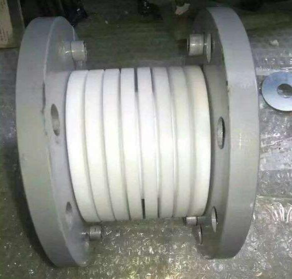 Lined Pipes Ptfe Bellows stainless stee flange detail pictures