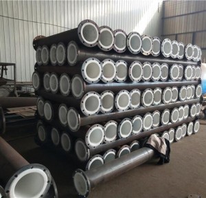 customized PTFE lined parts PTFE Coated Pipe Fittings Low Price High Quality PTFE Lined Carbon Steel Pipe