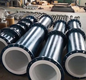 Stone Flanged Ends Welded Construction Pipe Spools