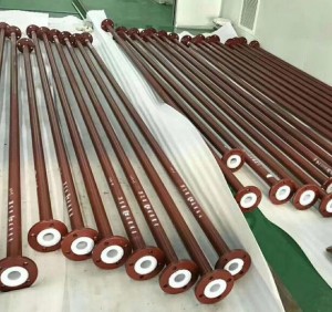 Carbon Steel Lined PTFE Tube Molded Pipe for Chemical Anticorrosion