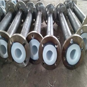 PTFE Coated Pipe Fittings Price Competitive PTFE Lined Carbon Steel Pipe