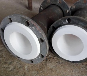PTFE Coated Pipe Fittings Price Competitive PTFE Lined Carbon Steel Pipe