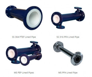 PTFE LINER PIPE SERIES PRODUCTS
