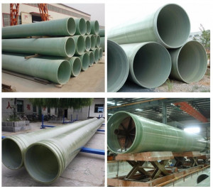 High strengh frp pipe grp pipe fiberglass pipe