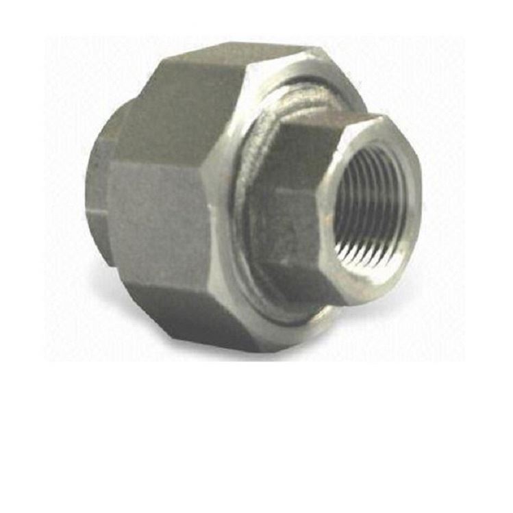 a105 black carbon steel threaded forged galvanized pipe fittings