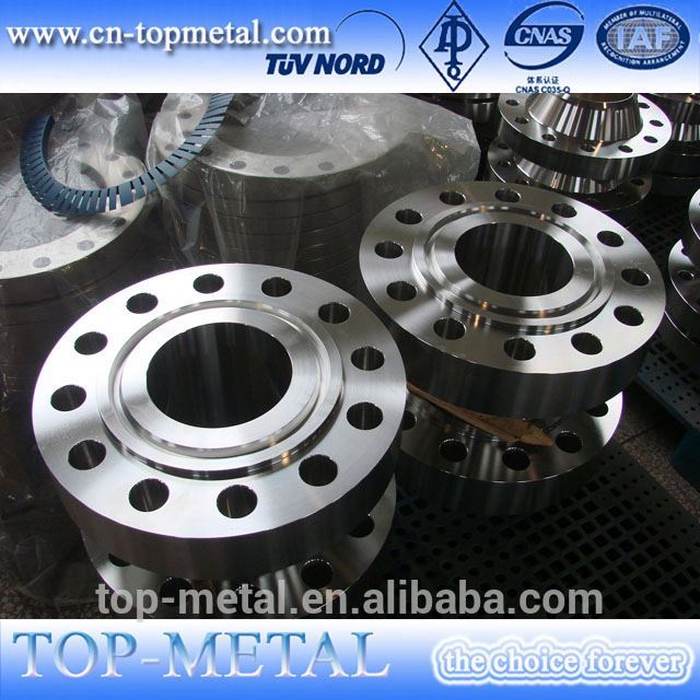 ansi b16.5 standard welding neck rtj a105 large size flange