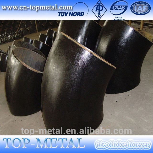 ansi b16.9 standard carbon steel sch80 a234 wpb bw elbow
