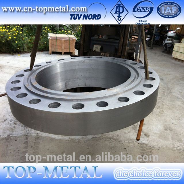 Wholesale Price China Teflon Coated Steel Pipe - asme b16.5 wn rtj carbon steel pipe flanges – TOP-METAL