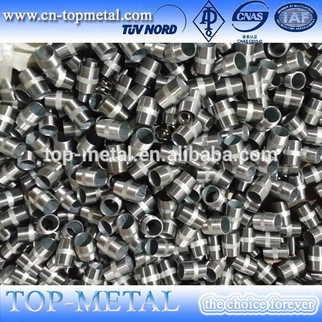best pipe fittings double thread nipple mould