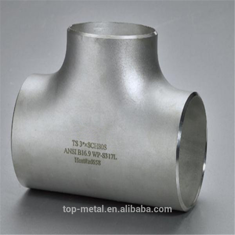 delivery on time stainless steel pipe fittings equal tee