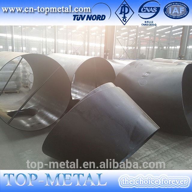 large diameter galvanized carbon steel pipe fitting