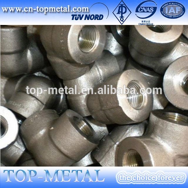 NPT forxado accesorios de tubos e galvanizados