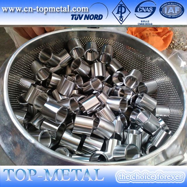 stainless steel pipe fittings threaded pipe socket