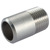 stainless steel threaded both end pipe barrel nipple