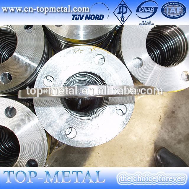 Factory Promotional 2000mm Diameter Steel Pipe - steel plate ss400 steel pipe flange/end plate flange – TOP-METAL