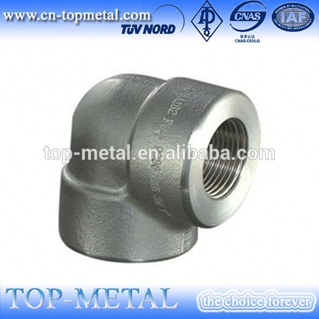 threaded galvanized forged steel pipe fitting dimensions